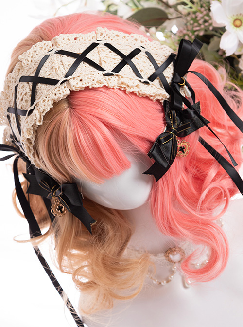 Double-colored Harajuku Style Short Curly Hair Sweet Lolita Wigs