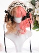 Double-colored Harajuku Style Short Curly Hair Sweet Lolita Wigs