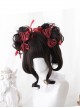 Brown-black Double Ponytail Curly Hair Sweet Lolita Wigs