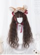 Cute Sheep Roll Long Curly Hair Sweet Lolita Wigs