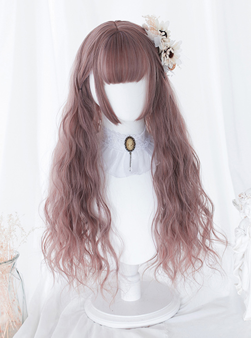 Cute Sheep Roll Long Curly Hair Sweet Lolita Wigs