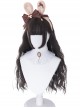 Cute Sheep Roll Long Curly Hair Sweet Lolita Wigs