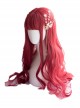 The Little Mermaid Red Long Curly Hair Classic Lolita Wigs