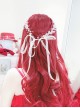 The Little Mermaid Red Long Curly Hair Classic Lolita Wigs