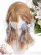 Vitality Cute Brown Tiny Noodle Curl Medium Length Curly Hair Classic Lolita Wigs