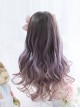 Astrological Girls Purple Gradient Long Curly Hair Classic Lolita Wigs