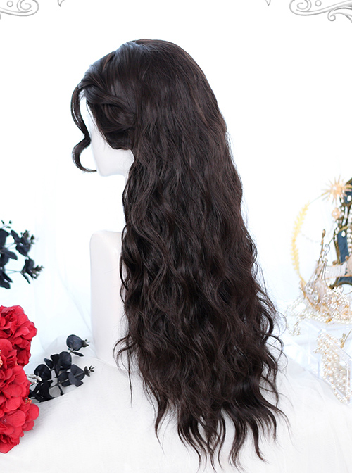 Noble Centre Parting Long Curly Classic Lolita Wigs