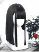 Medium Length Straight Wig Gothic Lolita Wigs