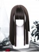 Medium Length Straight Wig Gothic Lolita Wigs