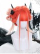 Orange Gradient Long Straight Wig Classic Lolita Wigs