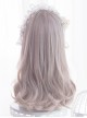 Harajuku Gray-pink Sweet Lolita Long Curly Wigs