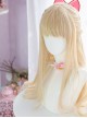 Love And Beauty Venus Light Golden Long Curly Wig Classic Lolita Wigs