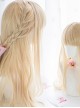 Love And Beauty Venus Light Golden Long Curly Wig Classic Lolita Wigs