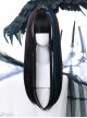 Black Gradient Blue Long Straight Wig Gothic Lolita Wigs