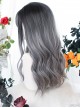 Gentle Topical Staining Long Curly Wig Classic Lolita Gray Wigs