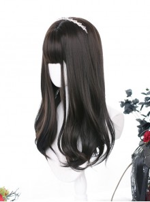 Hair Tail Hierarchical Design Long Curly Wig Classic Lolita Wigs