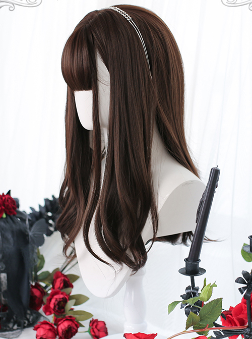 Hair Tail Hierarchical Design Long Curly Wig Classic Lolita Wigs