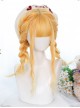 Water Ripple Curly Long Curly Wig Sweet Lolita Olive Golden Gradient Wigs