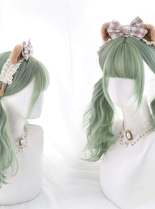 Long Curly Multicolour Optional Daily Wig Sweet Lolita Wigs