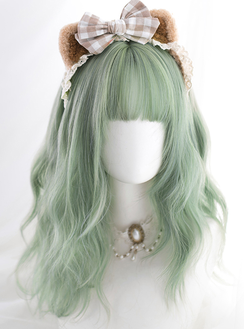 Long Curly Multicolour Optional Daily Wig Sweet Lolita Wigs