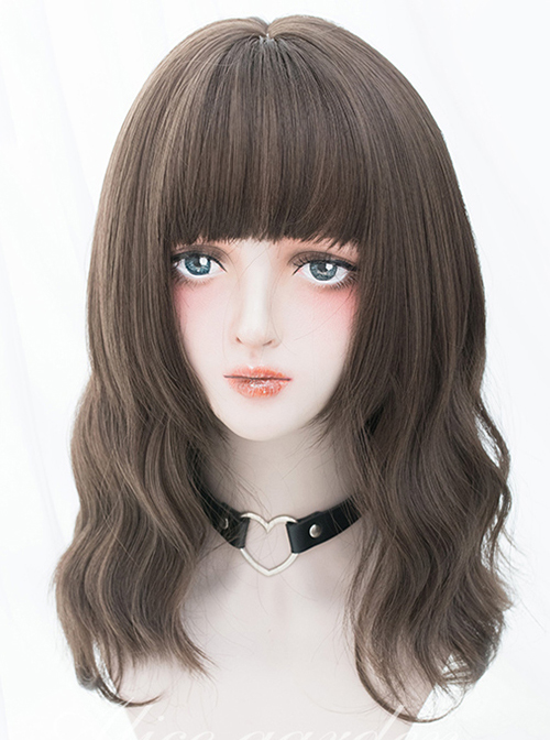 Long Curly Multicolour Optional Daily Wig Sweet Lolita Wigs