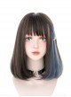 Hidden Highlights Medium Length Straight Wig Daily Lolita Wigs