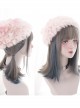 Hidden Highlights Medium Length Straight Wig Daily Lolita Wigs