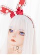 Harajuku White Long Straight Wig Classic Lolita Wigs