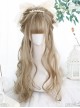 Light Brown Gentle Long Curly Wig Classic Lolita Wigs