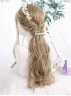 Light Brown Gentle Long Curly Wig Classic Lolita Wigs