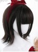 Natural Outward Curly Wig Sweet Lolita Short Wigs