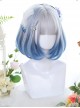 Natural Inward Curly Gradient Wig Classic Lolita Short Wigs