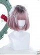 Natural Inward Curly Gradient Wig Classic Lolita Short Wigs