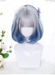 Natural Inward Curly Gradient Wig Classic Lolita Short Wigs