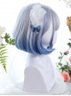 Natural Inward Curly Gradient Wig Classic Lolita Short Wigs