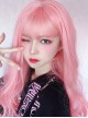 Sakura Coral Pink Long Curly Wig Sweet Lolita Wigs