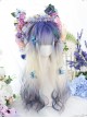 Dreamy Purple Natural Gradient Classic Lolita Long Curly Wigs