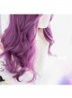 Grape Purple Long Curly Sweet Lolita Wigs