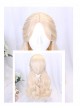 Golden Long Curly Wig Elegant Classic Lolita Wigs