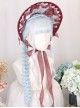 Gemstone Color Long Straight Classic Lolita Wigs