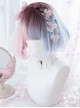 Pink Blue Gradient Short Wig Sweet Lolita Wigs