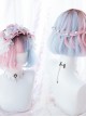 Pink Blue Gradient Short Wig Sweet Lolita Wigs