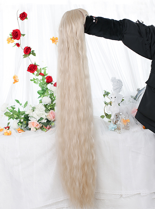 Retro Elegant Super Long Curly Classic Lolita Wigs