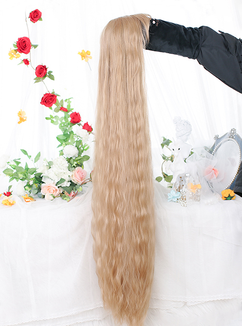 Retro Elegant Super Long Curly Classic Lolita Wigs