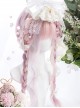 Pink Purple Gradient Sweet Lolita Long Curly Wigs