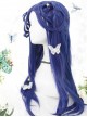 Royal Blue Long Straight Wig Classic Lolita Wigs