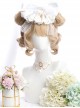 Linen Gold Short Curly Wig Sweet Lolita Wigs