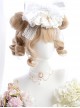 Linen Gold Short Curly Wig Sweet Lolita Wigs