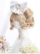 Linen Gold Short Curly Wig Sweet Lolita Wigs