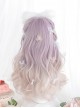 Taro Purple Gradient Long Curly Wig Sweet Lolita Wigs